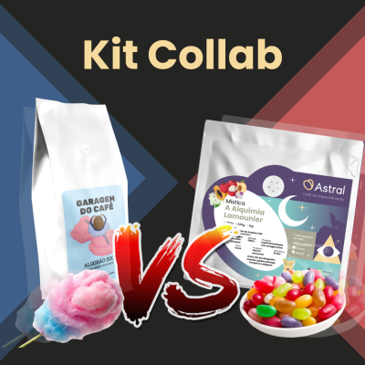 Kit colab Garagem e Astral: Algodão doce e Jujuba